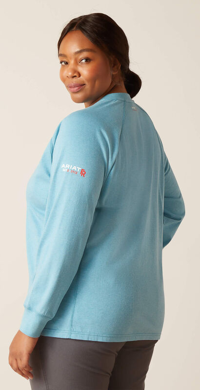 FR Air Henley Top Back Plus